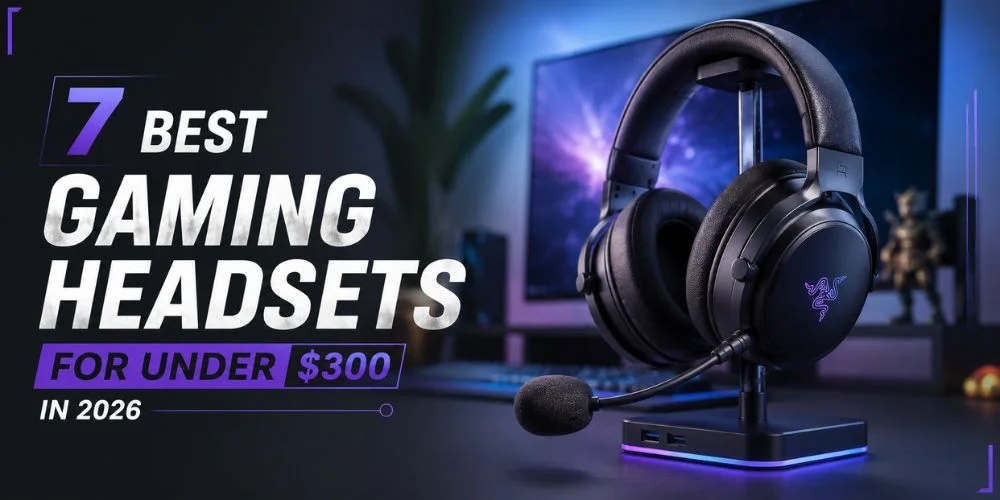 7 Best Gaming Headsets for Under $300 in 2026 (Self Tested)