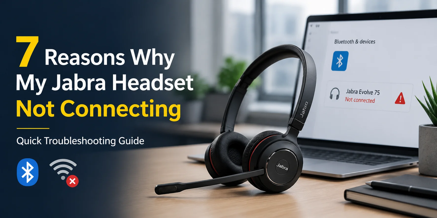 7 Reasons Why My Jabra Headset Not Connecting