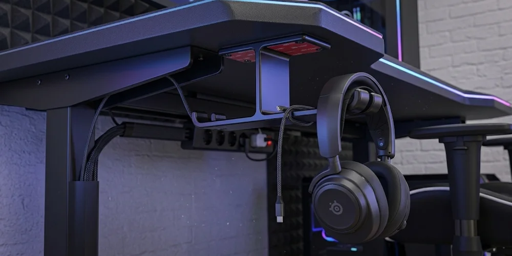 APPHOME Foldable Headphone Hanger