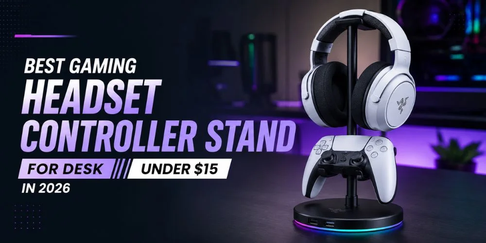 Best Gaming Headset Controller Stand for Desk Under $15 in 2026