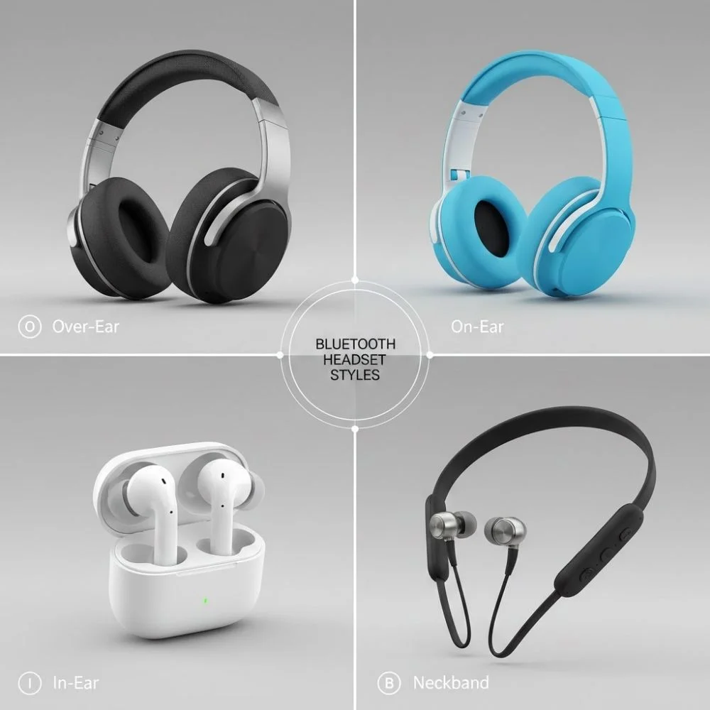 Bluetooth wearing styles