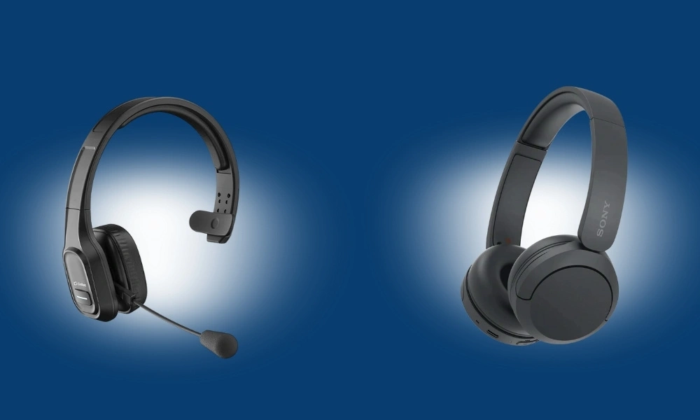 Boom microphone versus integrated microphone headset designs