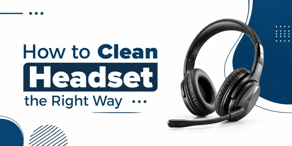 How to Clean Headset the Right Way: Complete Step-by-Step Guide (2026)