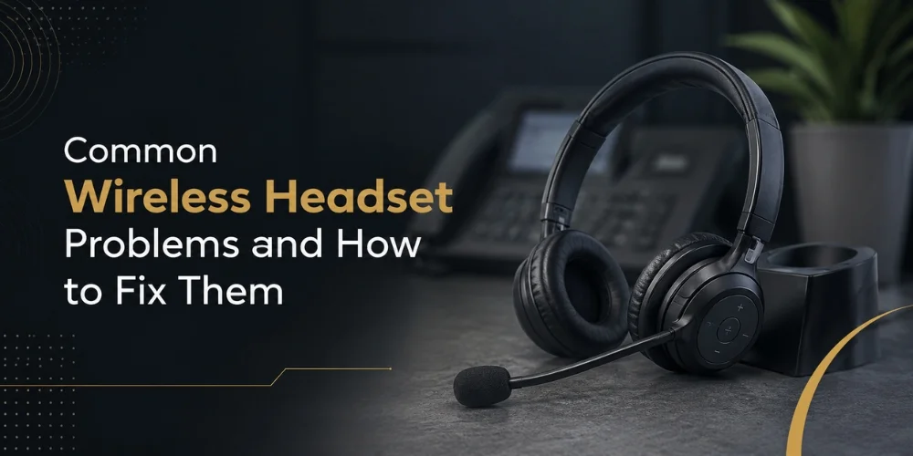 Common Wireless Headset Problems and How to Fix Them