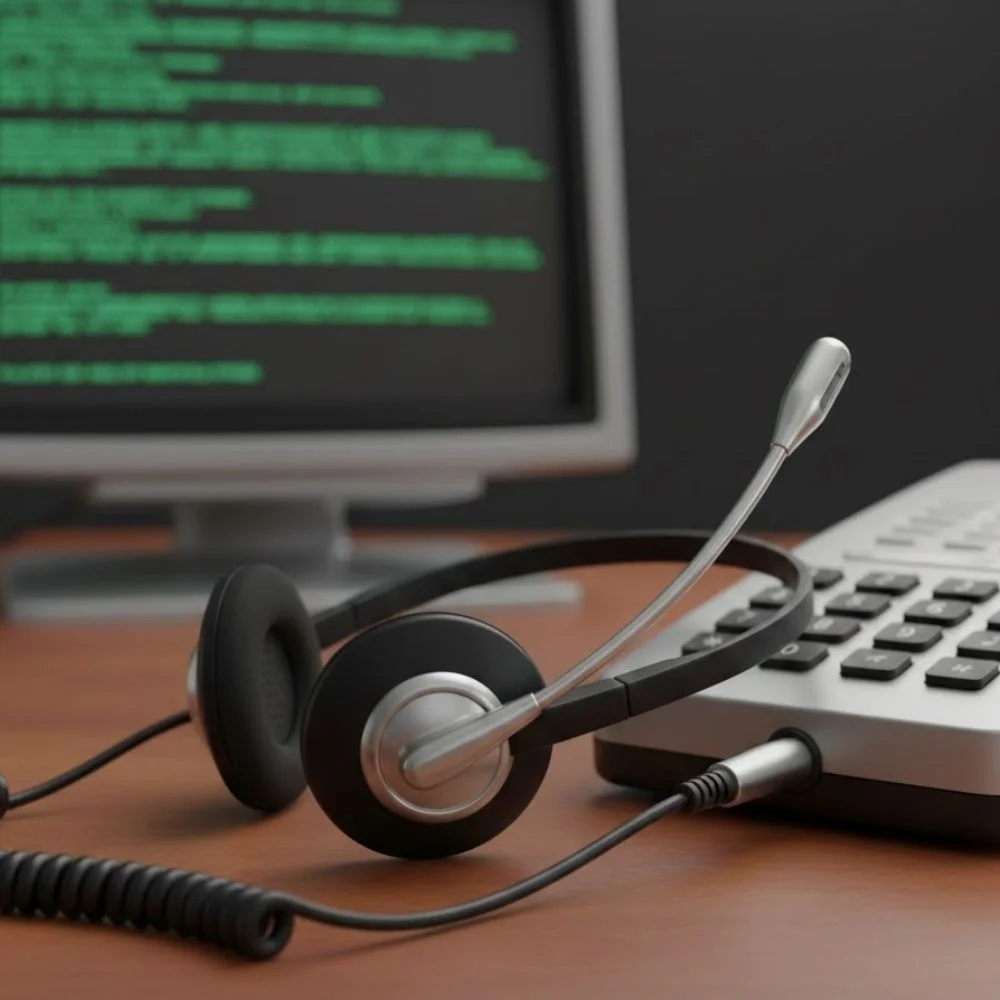 Corded 2.5mm headsets