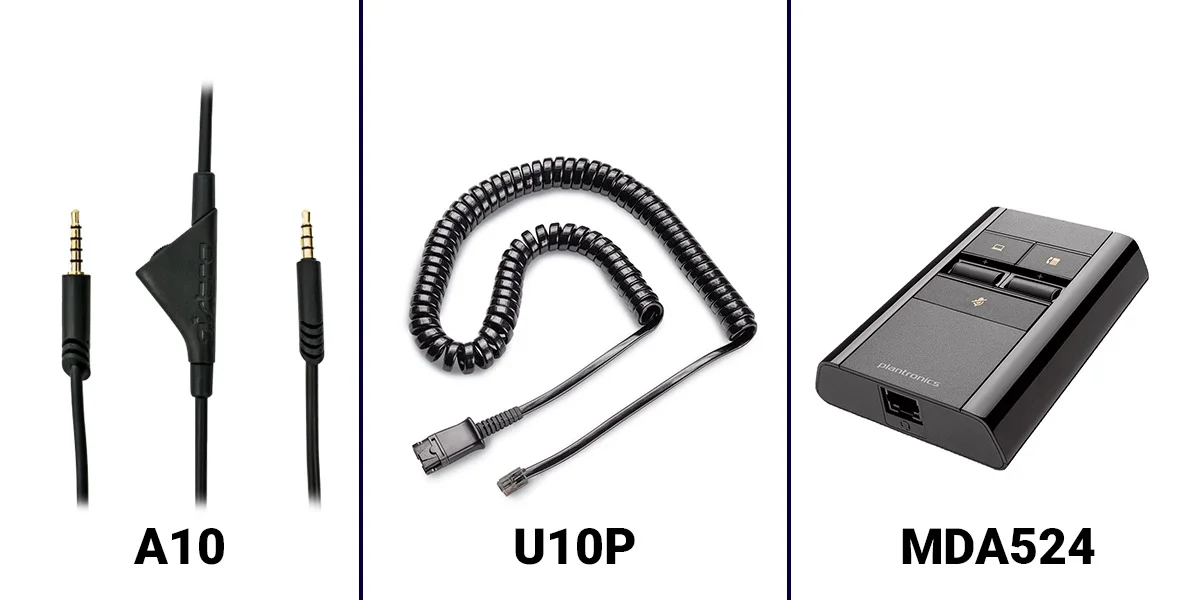 Comparison of U10P-S, A10 cables and MDA524 amplifier for Grandstream phones