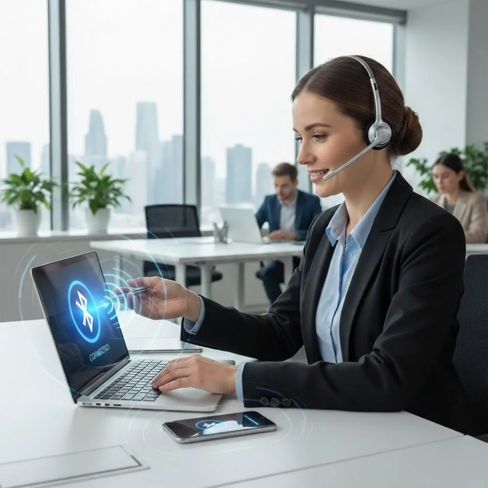 Wireless Bluetooth headset