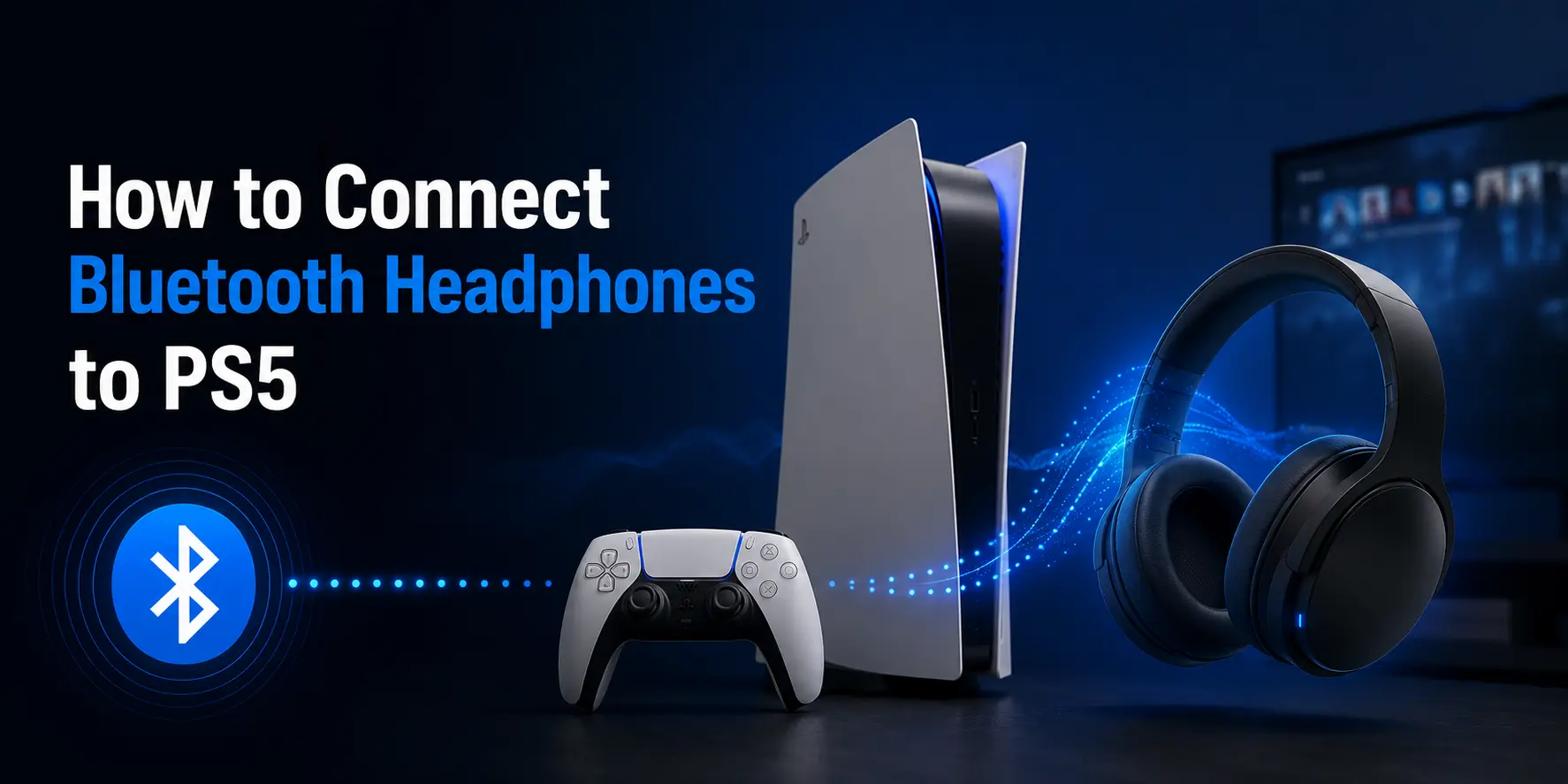 How to Connect Bluetooth Headphones to PS5