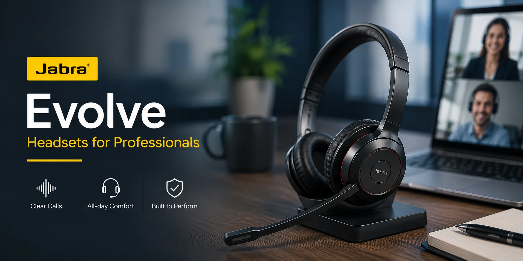 Jabra Evolve Headsets Guide for Professionals
