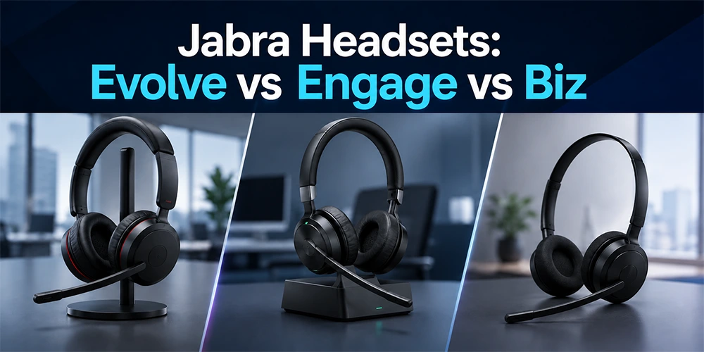 Jabra Evolve vs Engage vs Biz Guide: Which Headset Series Is Right for You?