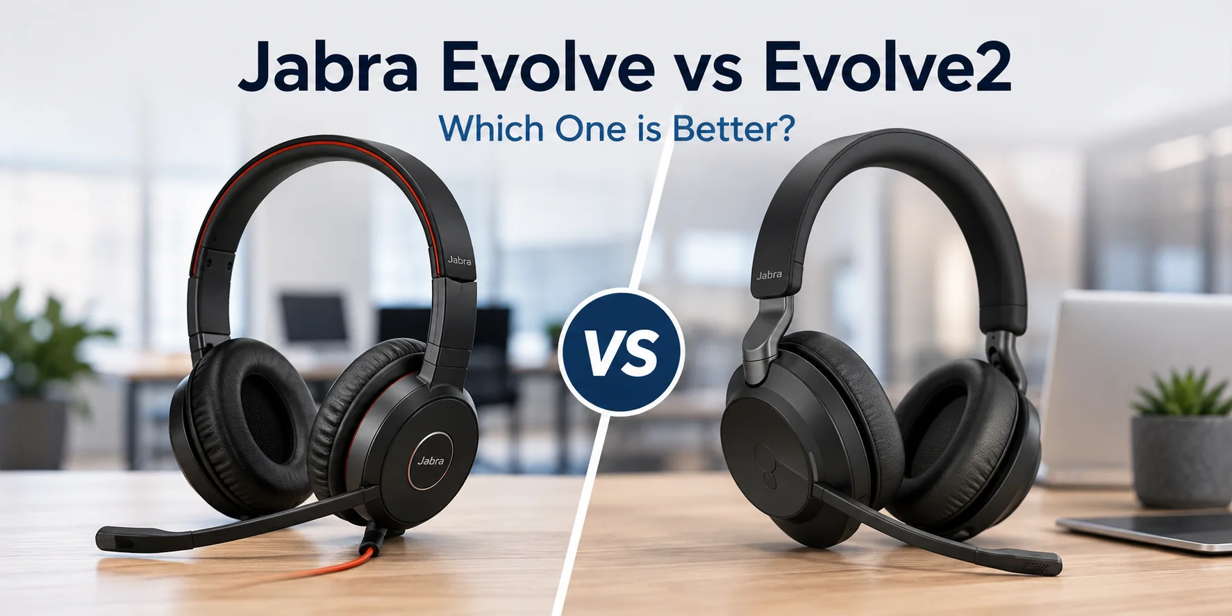 Jabra Evolve vs Evolve2 Comparison: Which One is Better?
