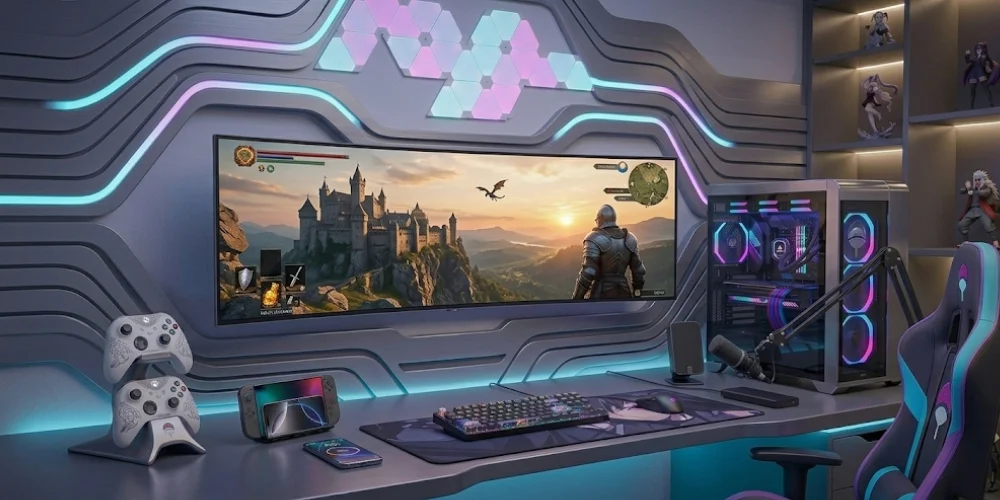 KDD Controller & Headset Holder