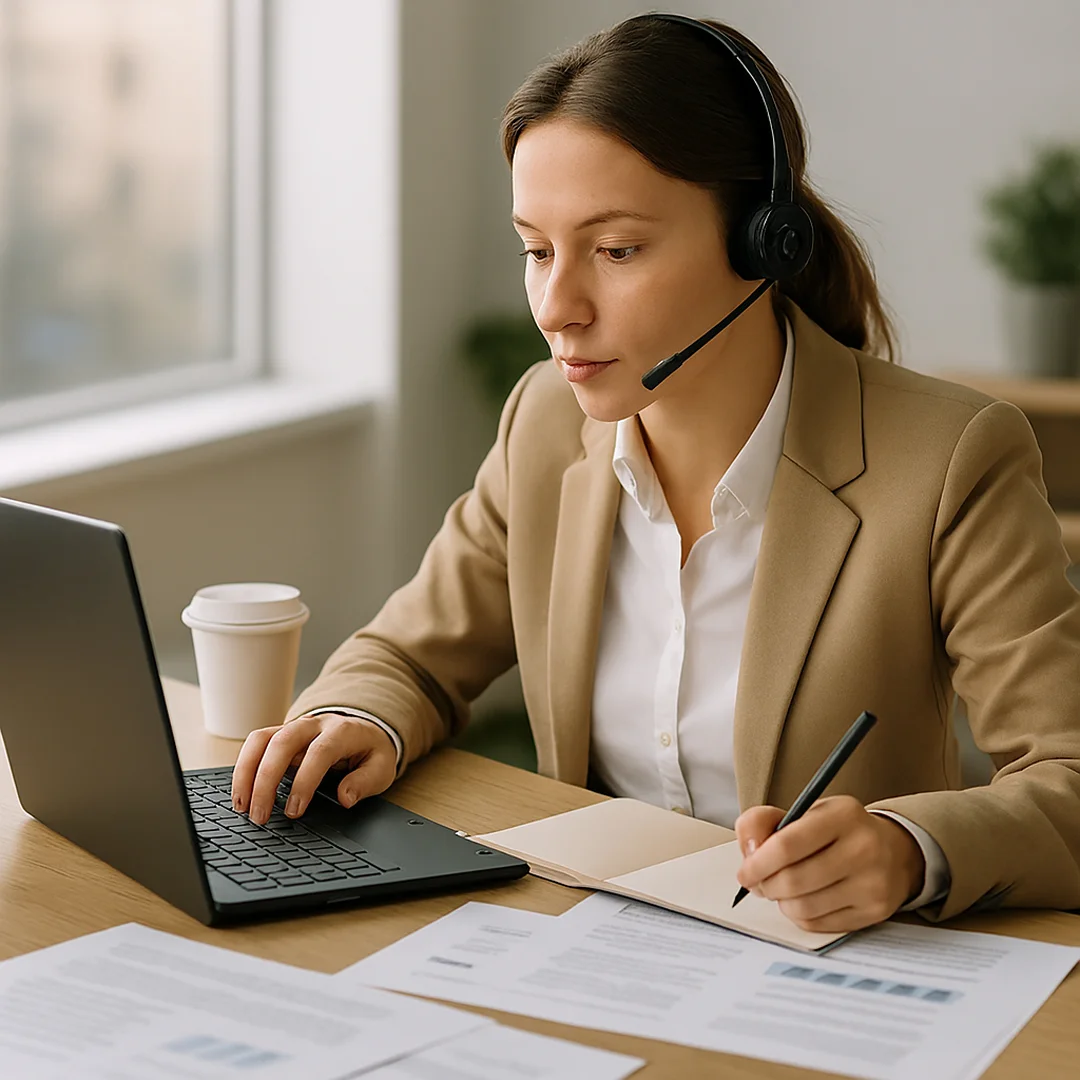 Multitasking productivity office