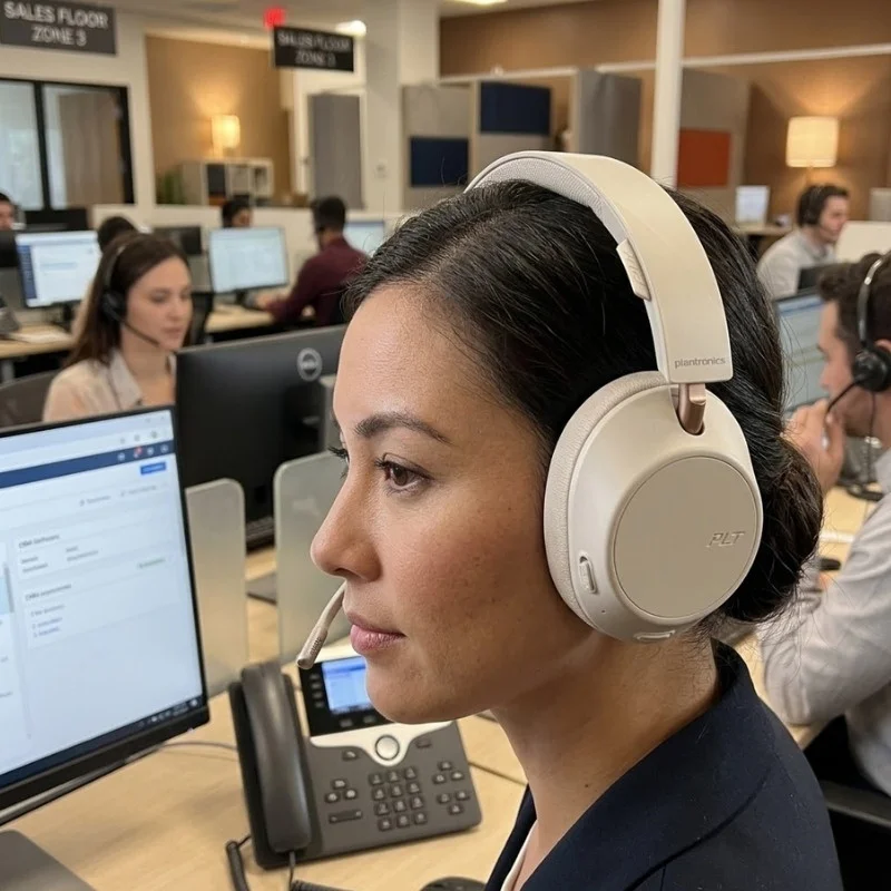 Over-Ear Plantronics Headsets