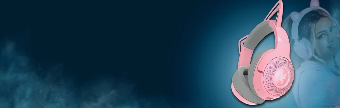 Pink Gaming Headsets Banner