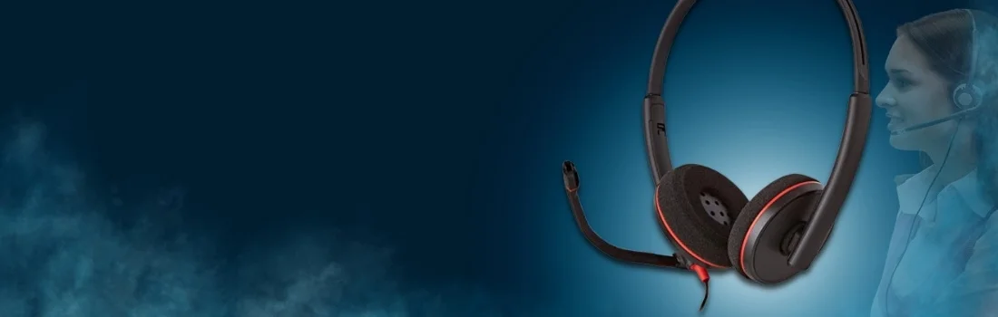 Plantronics Office Headsets Banner