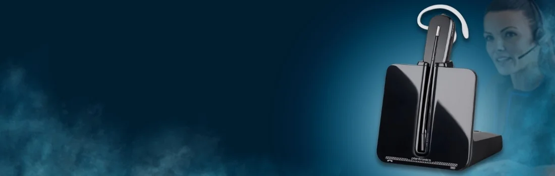 Plantronics Wireless CS500 & Savi Headsets Banner