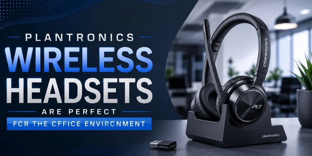 Plantronics Wireless Headsets Are Perfect For The Office Environment