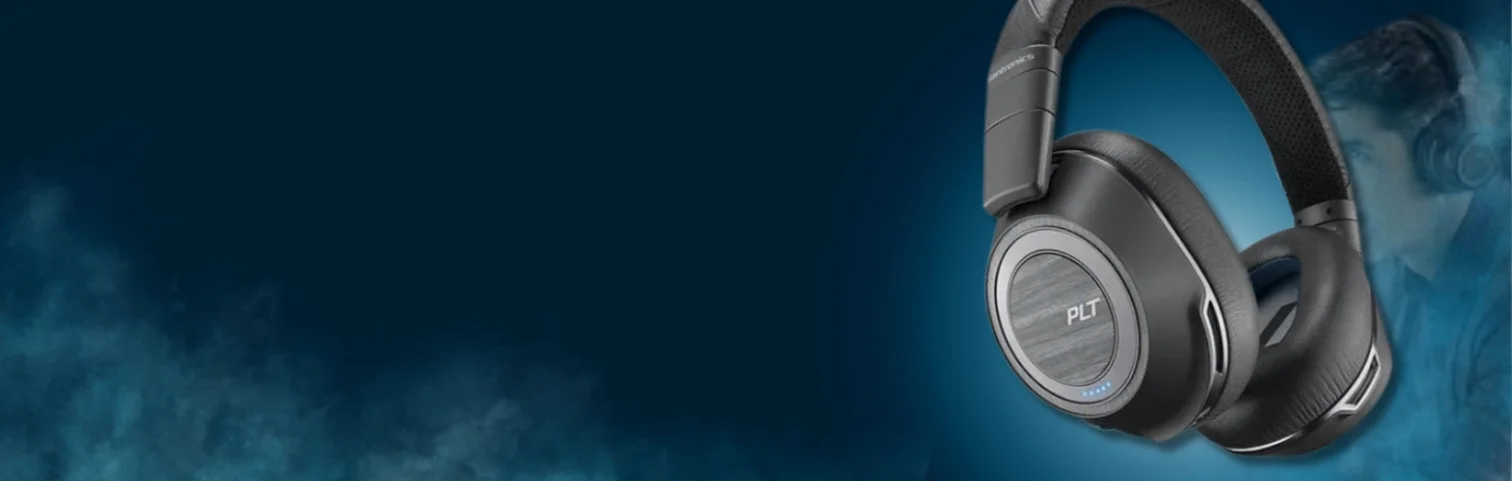 Plantronics Wireless Headsets Banner