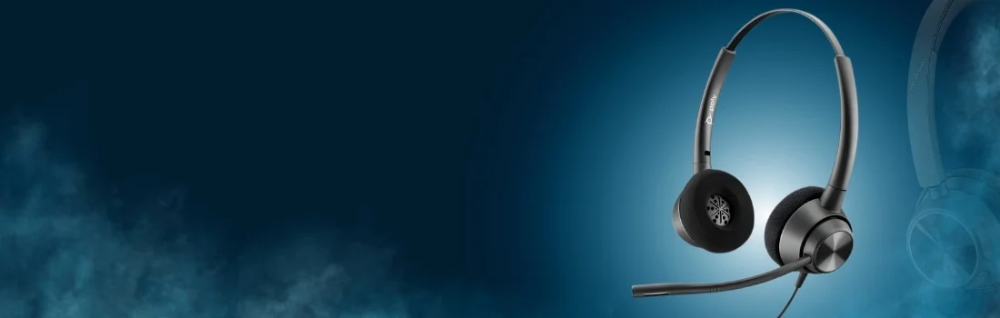 Poly Corded Headsets Banner