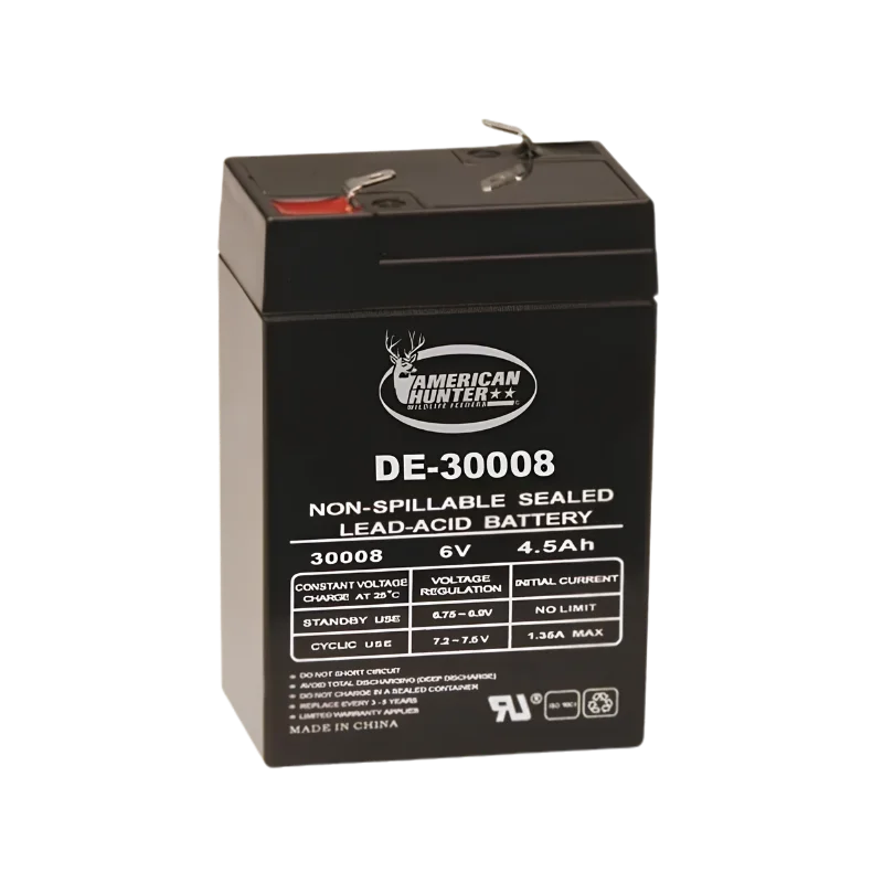 6V 4.5 AMP HR RECHARGEABLE BATTERY