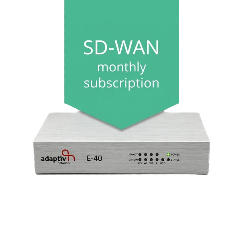 Adaptiv 100 Mbps SD-WAN Monthly License