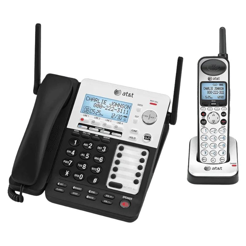 AT&T SynJ 4-Line Corded/Cordless SMB Phone