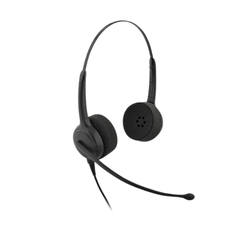 CC Pro 4021V DC Over-the-head Binaural Headset with DC N/C Microphone - Bulk