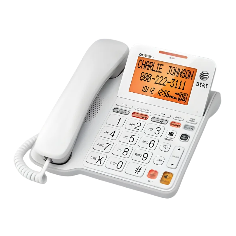 Corded Answering System w/Large Display