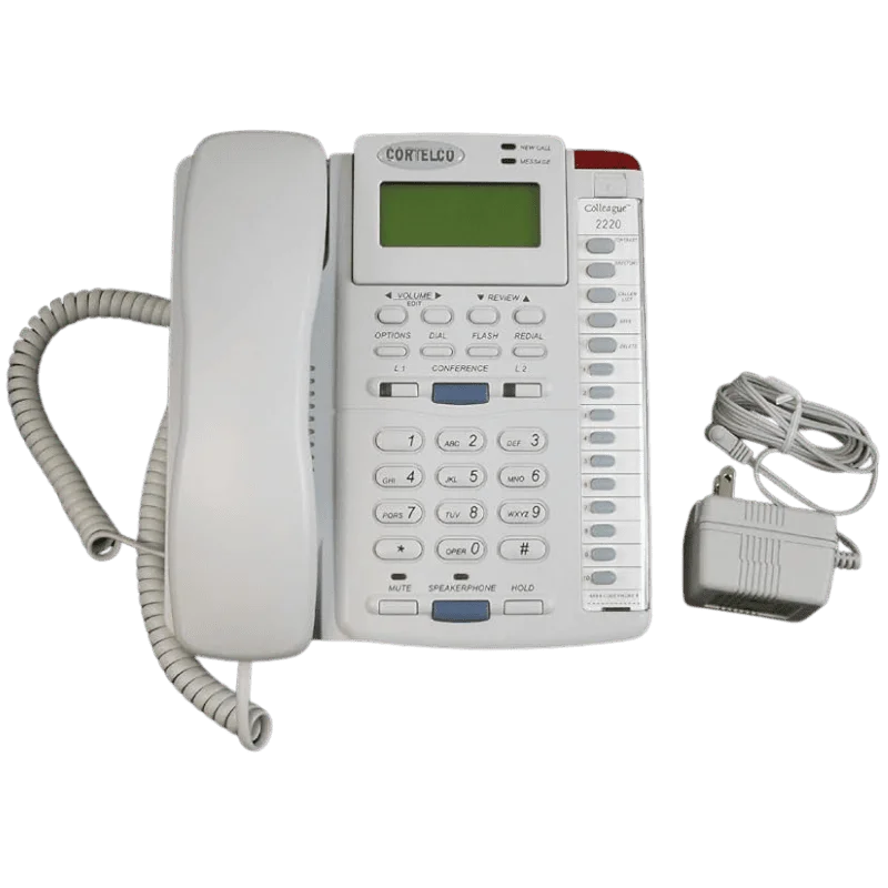 Cortelco Colleague 2-Line EN FT Corded Phone