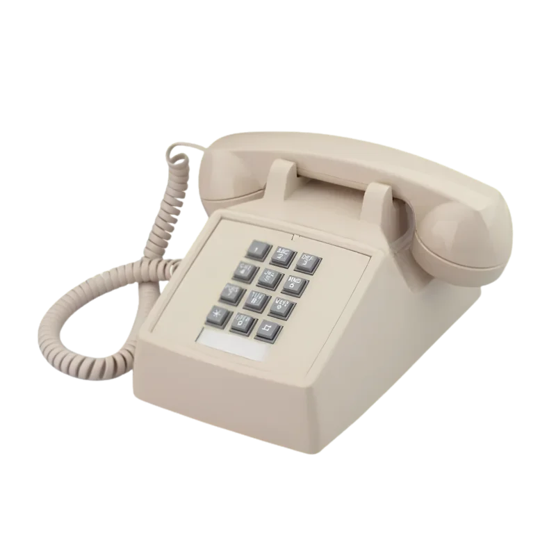 Cortelco Desk Corded Telephone with Flash - Ash