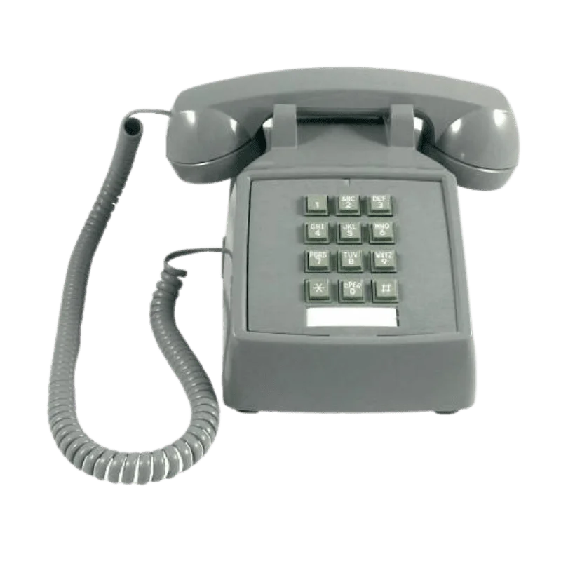 Cortelco Desk Phone with Volume SLATE