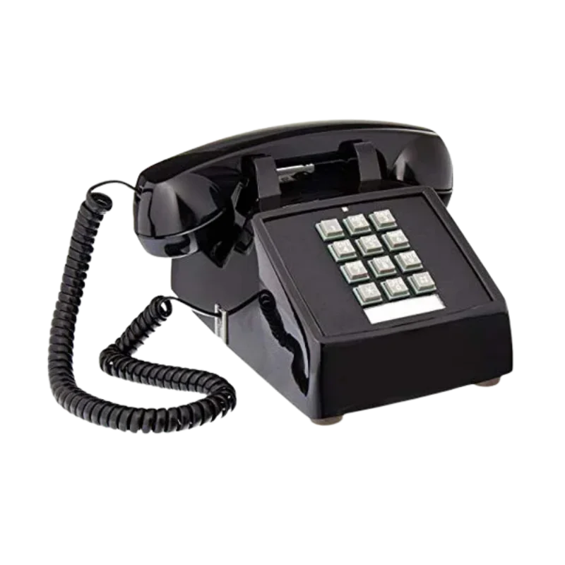 Cortelco Desk w/ Volume BLACK