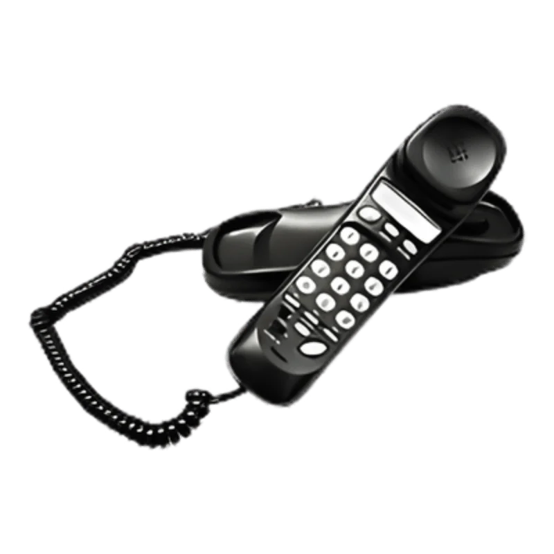 Cortelco Memory Trendline Back Corded Telephone