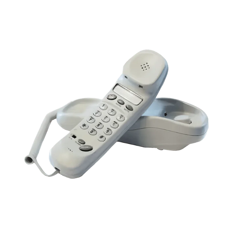 Cortelco Memory Trendline Back Corded Telephone