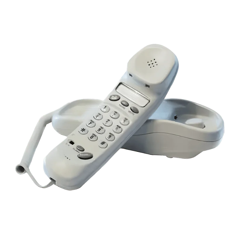 Cortelco Memory Trendline FROST Telephone