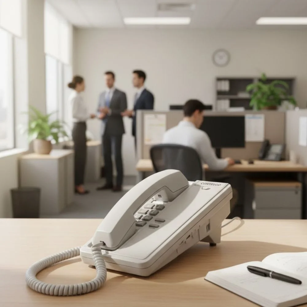 Cortelco Patriot II Pearl Gray Telephone