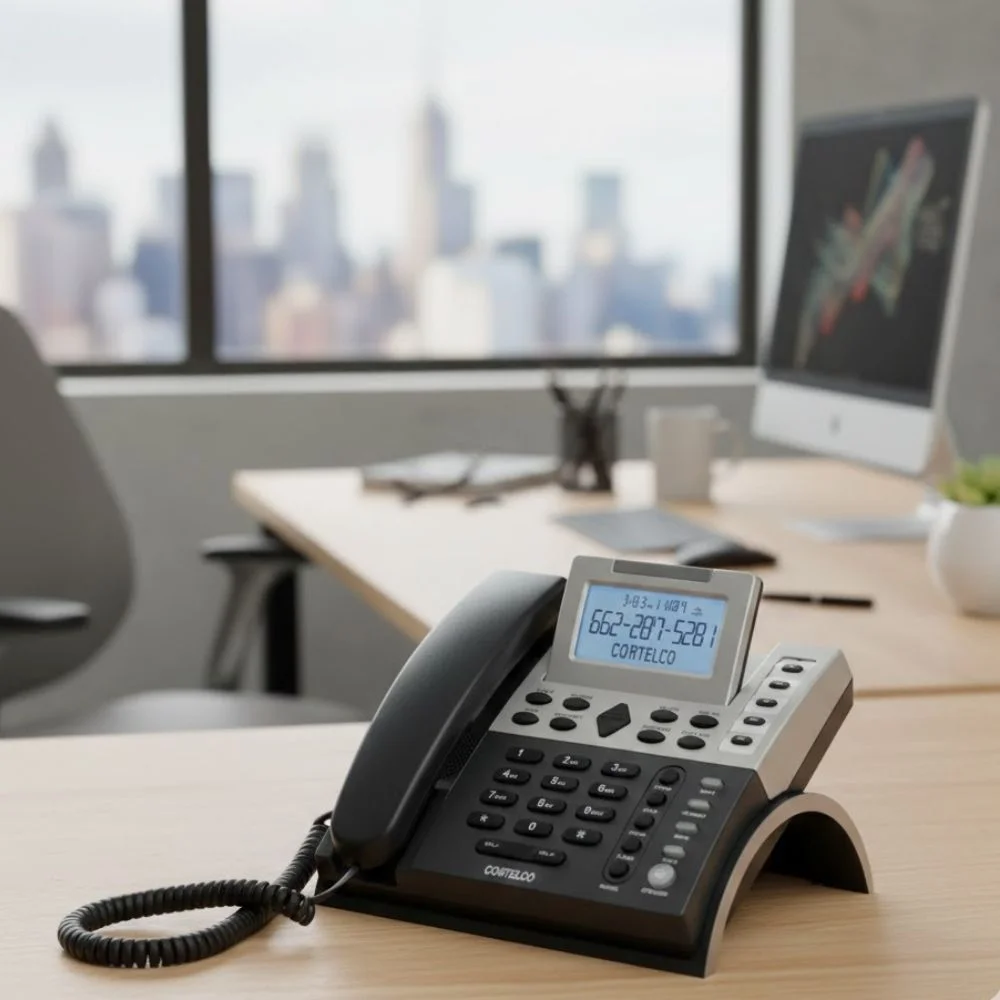 Cortelco Single-Line Caller ID Business Telephone