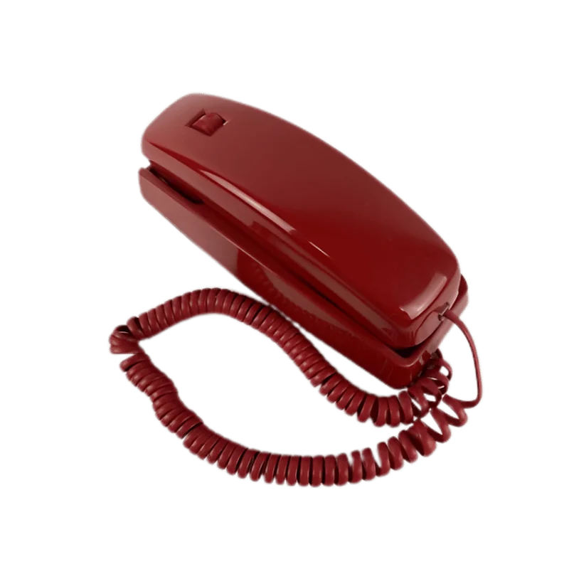 Cortelco Trendline Corded Telephone - RED