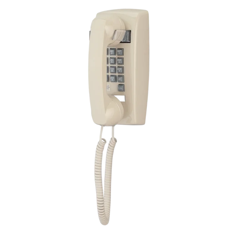 Cortelco Wall Corded Telephone with Volume - ASH