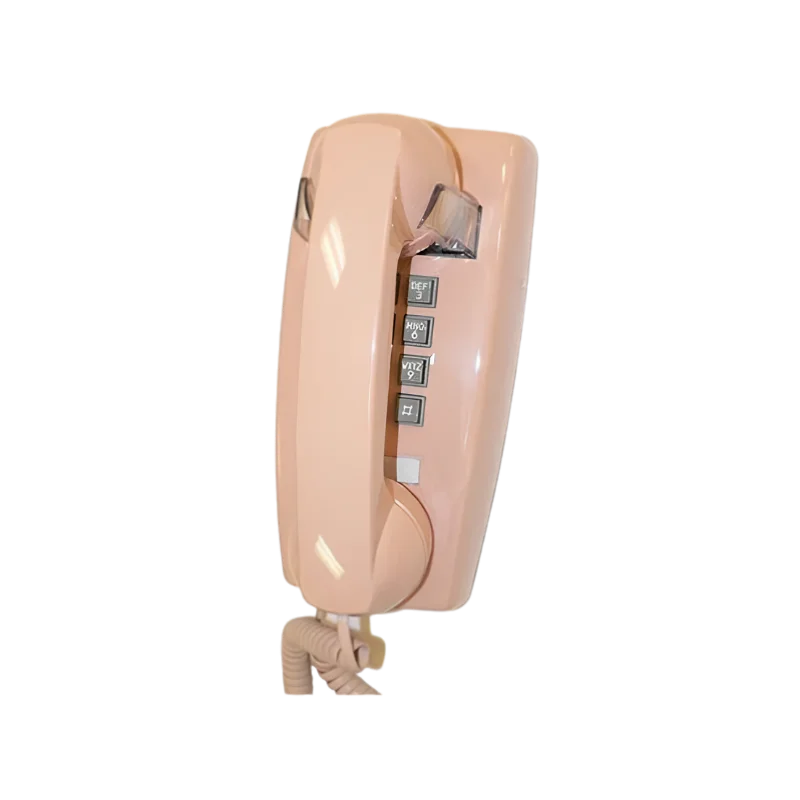 Cortelco Wall Phone with Volume - Beige