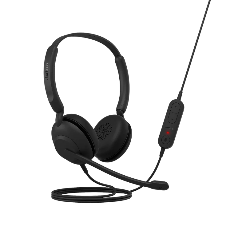 Jabra Evolve 10 Stereo USB-A Leatherettes Black