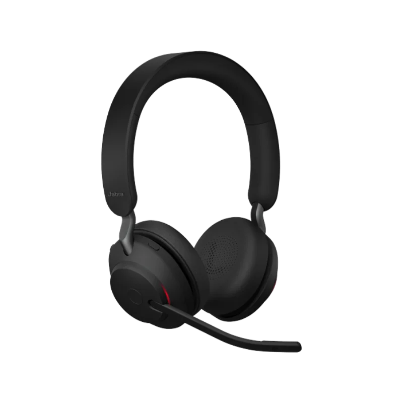 Jabra Evolve2 65 Link380c MS Stereo Stand Black