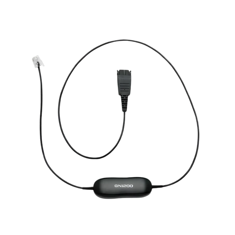 Jabra GN1216, QD to RJ9 20