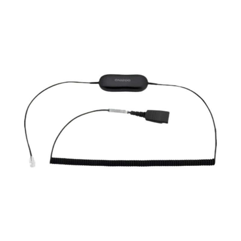 Jabra GN1218 AC 2M Coiled Attenuation Cord