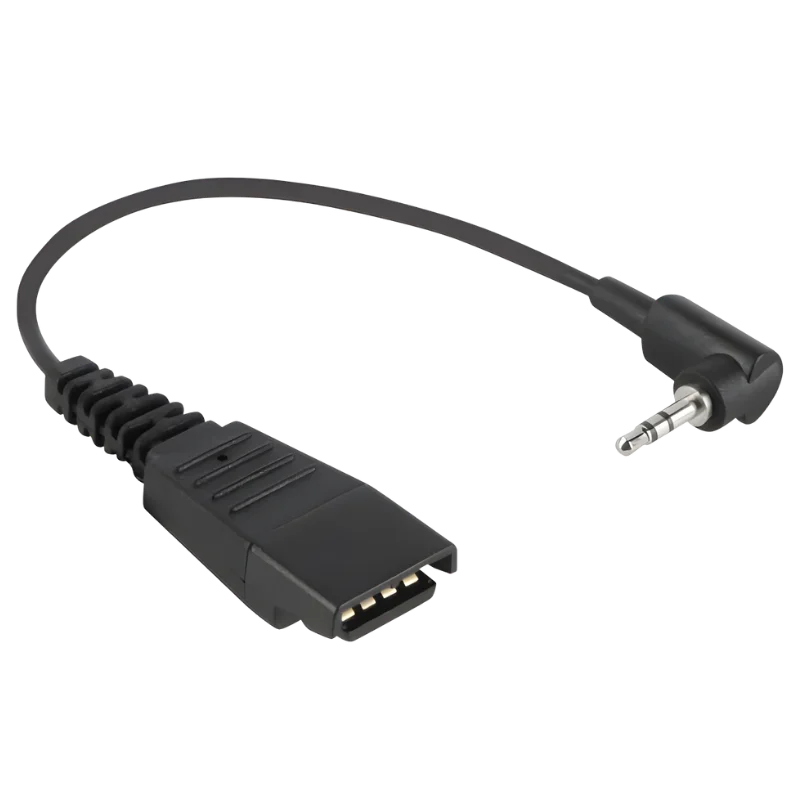 Jabra QD to 2.5mm Straight Cord (for Nortel DECT 4027/4070 Mobile Phones)