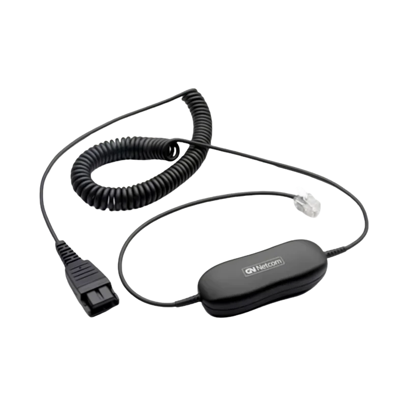 Jabra QD to RJ-45 Coiled Cord for Siemens OpenStage Phones
