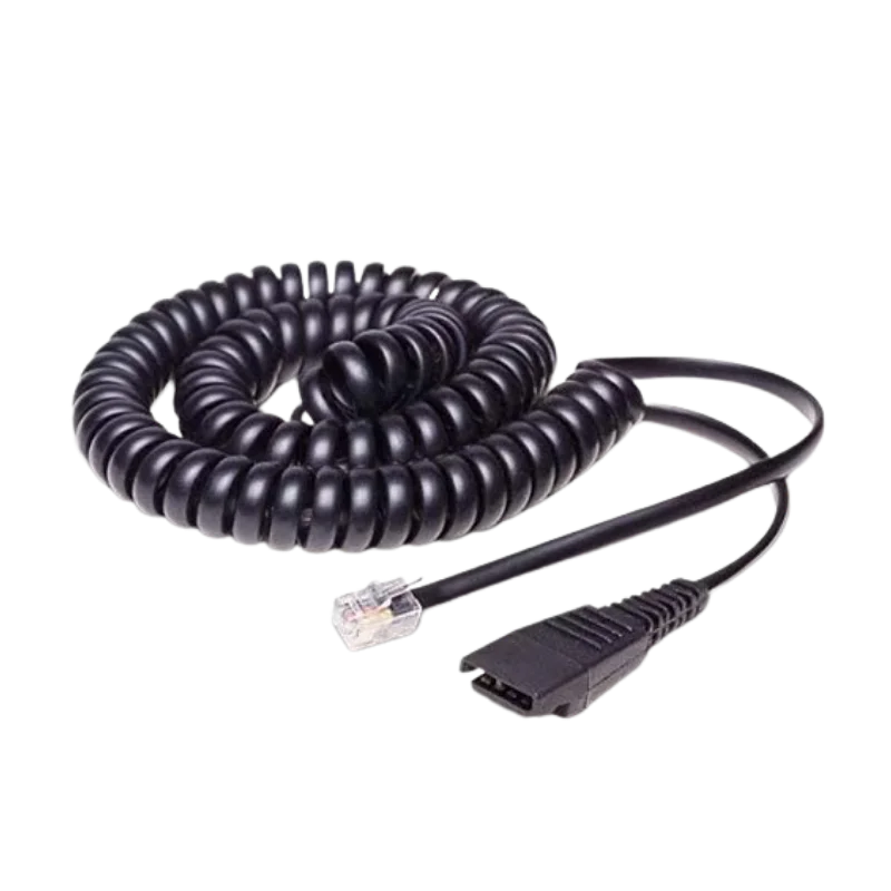 Jabra Unamplified Cord, 2M, Coiled
