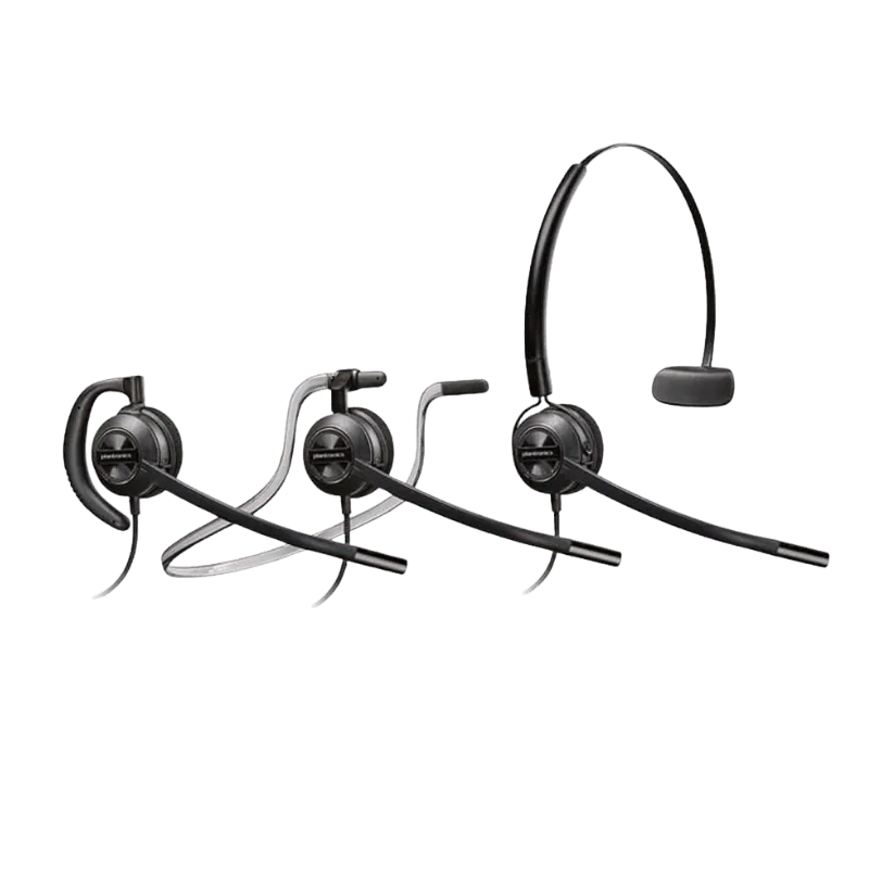 Plantronics ENCOREPRO HW540D Convertible Corded Headset