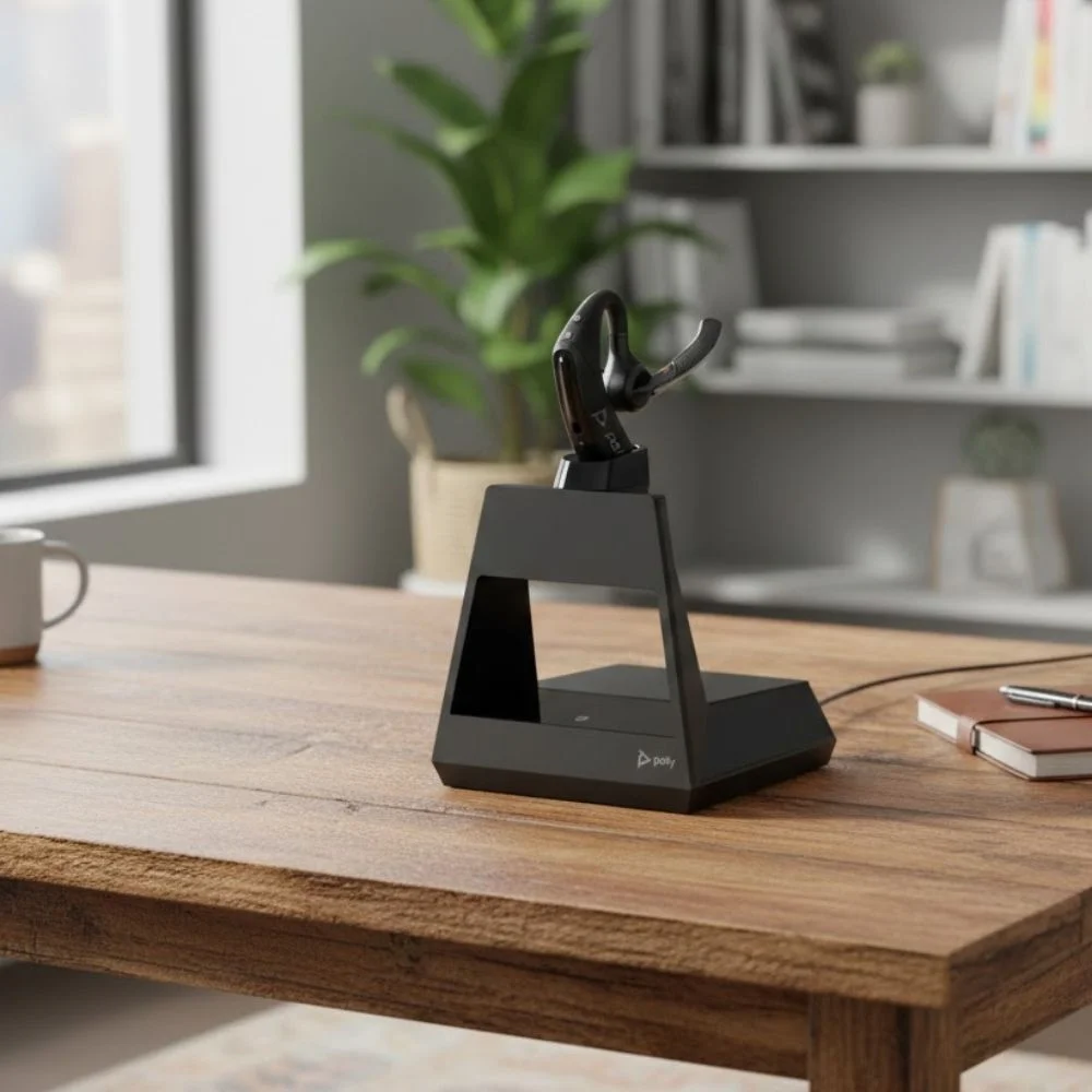 Plantronics Voyager 5200 Office UC 2-Way Base USB-A Wireless Headset